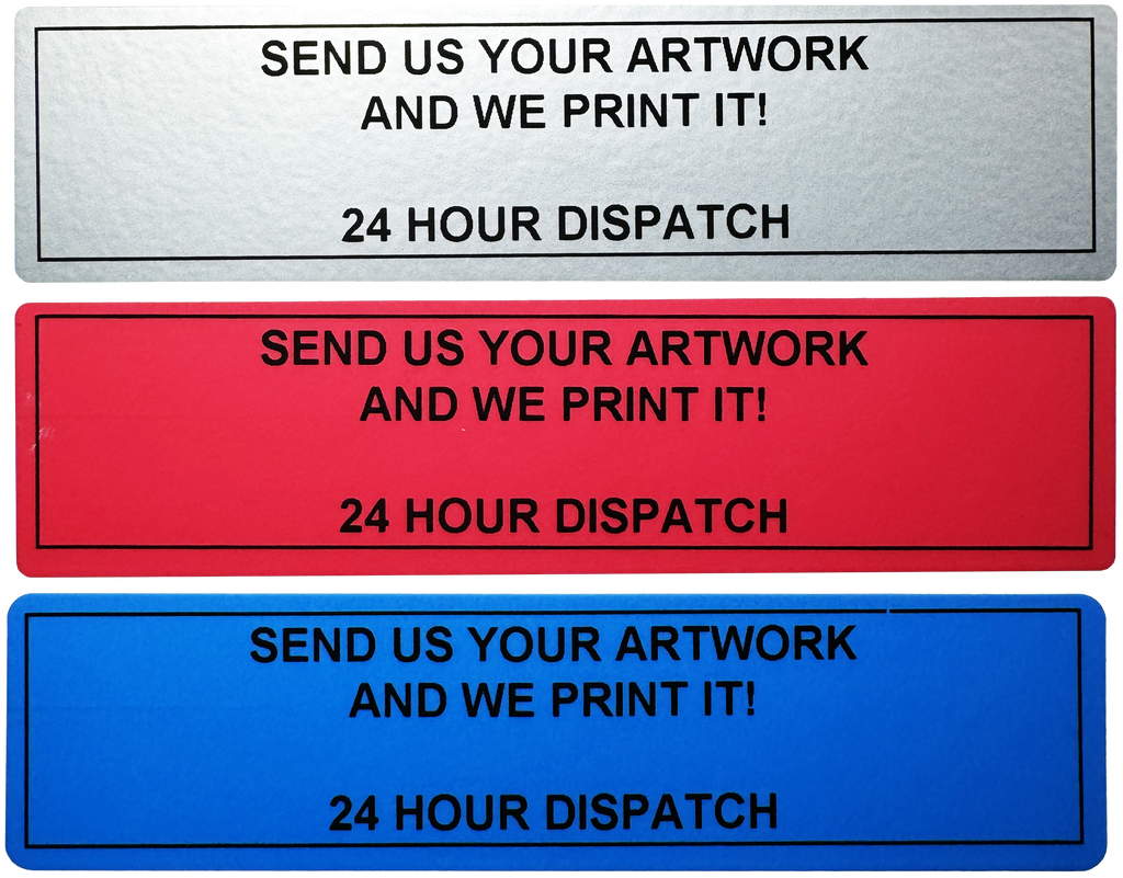 Custom Design Non Transfer Security Labels (100.0mm x 25.0mm)