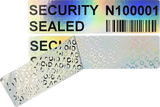 Total Transfer Security Labels (100.0mm x 25.0mm)
