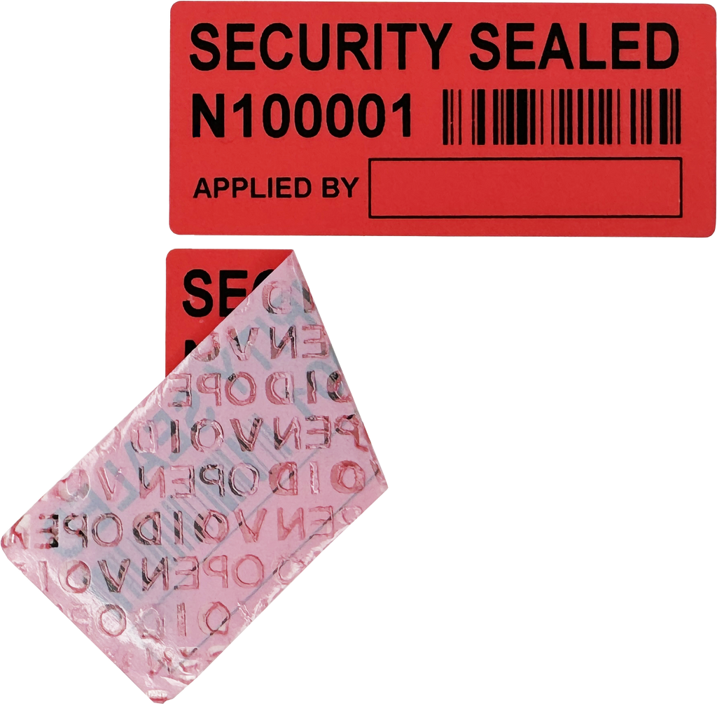 Non Transfer Security Labels (70.0mm x 30.0mm)