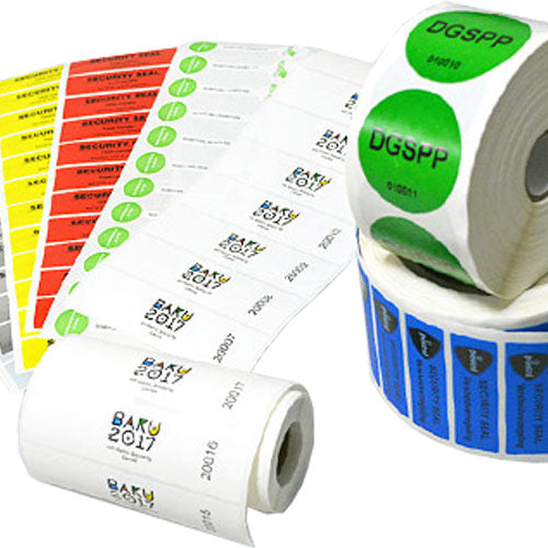 Custom Designed Security Tamper Evident Labels