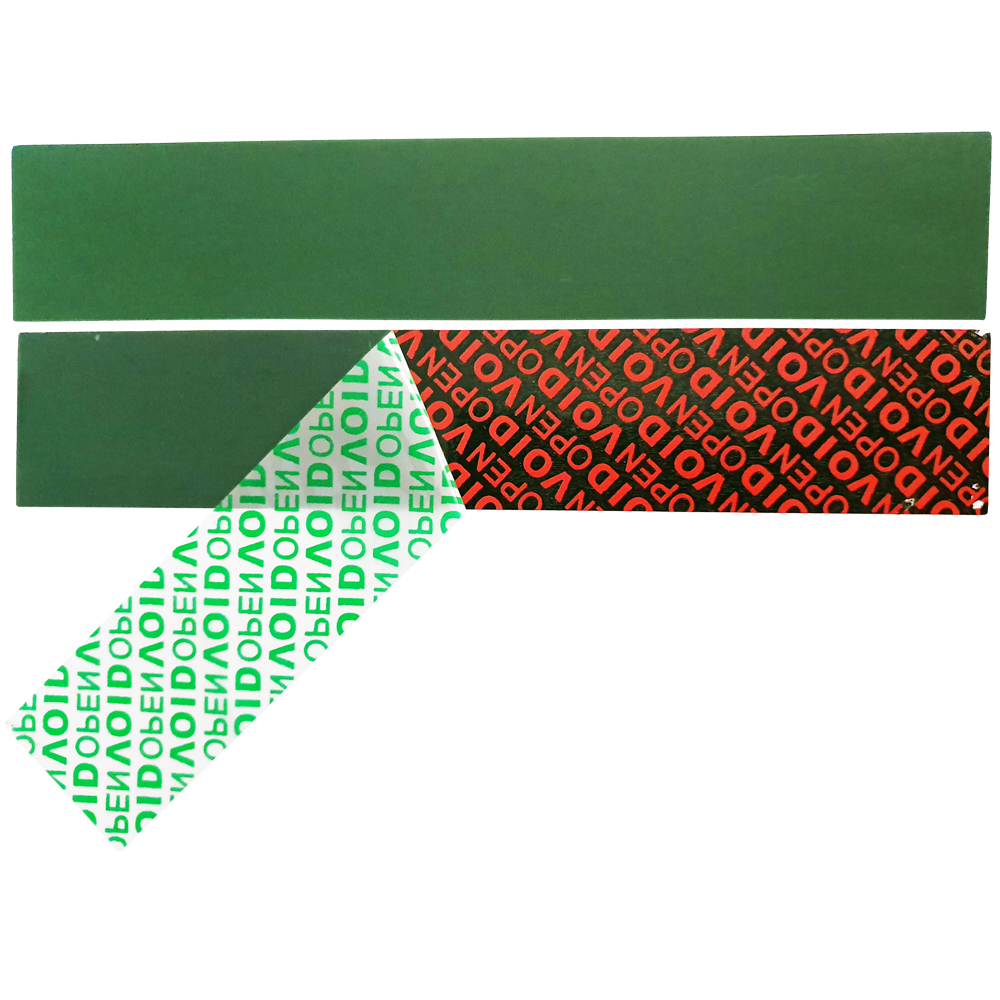 Dual Colour Security Label