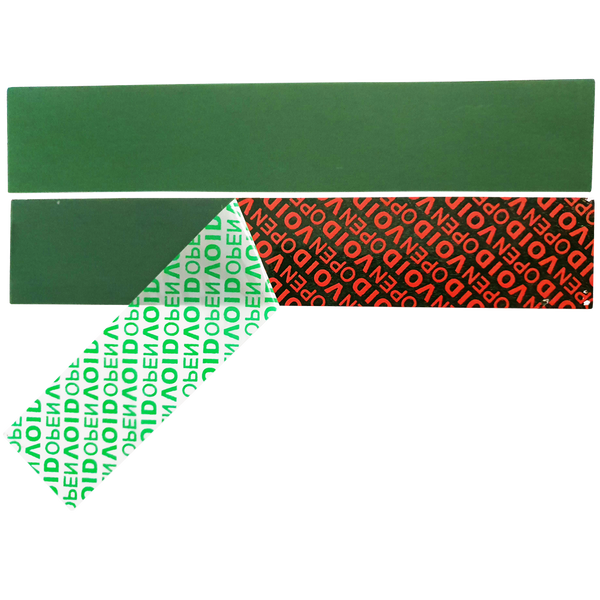 Dual Colour Security Label