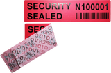 Non Transfer Security Labels (100.0mm x 25.0mm)
