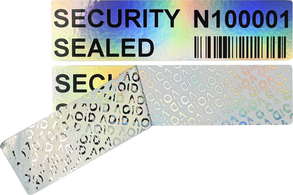 Total Transfer Security Labels (100.0mm x 25.0mm)