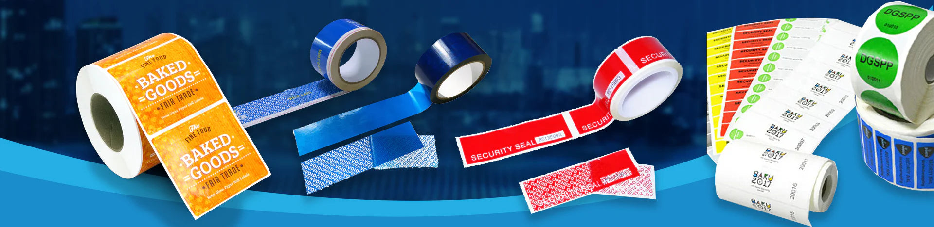 Security Tapes & Labels