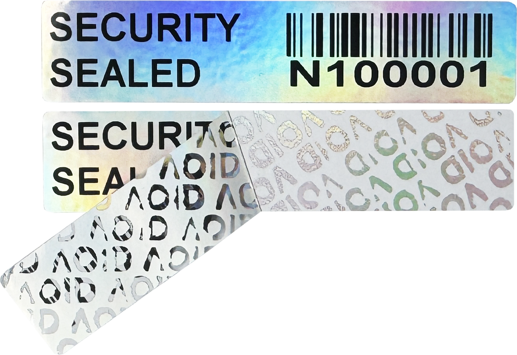 Total Transfer Security Labels (70.0mm x 15.0mm)