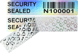 Total Transfer Security Labels (70.0mm x 15.0mm)
