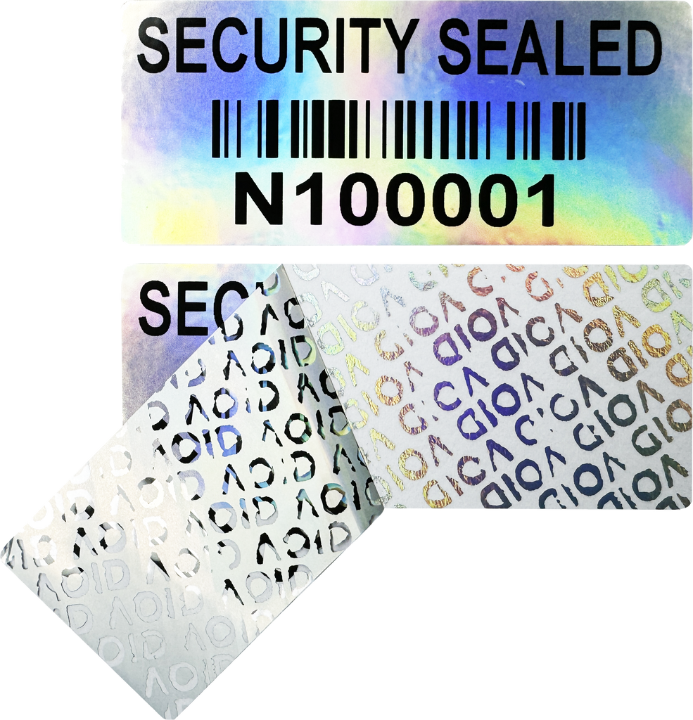 Total Transfer Security Labels (70.0mm x 30.0mm)