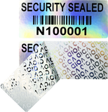 Total Transfer Security Labels (70.0mm x 30.0mm)