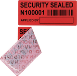 Non Transfer Security Labels (70.0mm x 30.0mm)