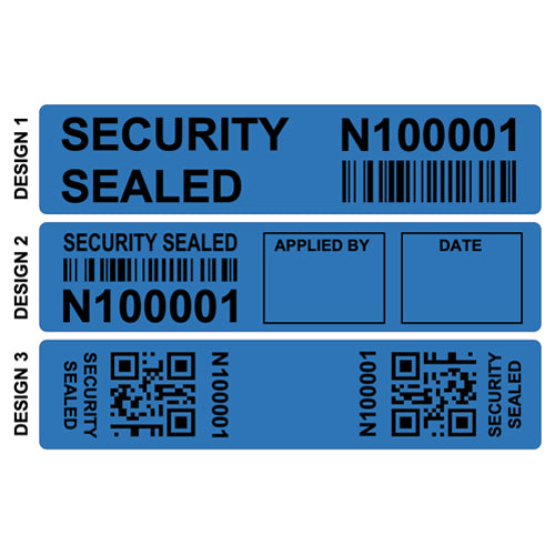 Non Transfer Security Labels (100.0mm x 25.0mm)