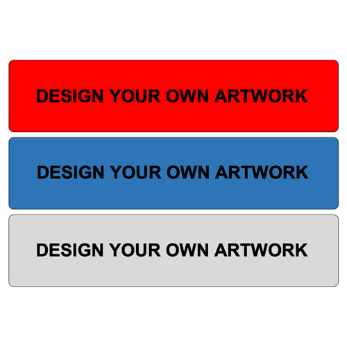 Custom Design Non Transfer Security Labels (100.0mm x 25.0mm)