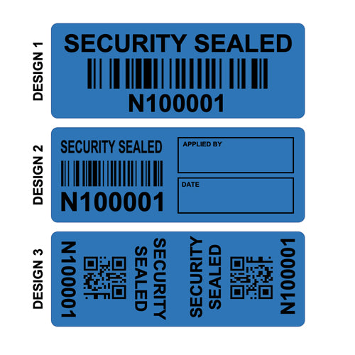 Non Transfer Security Labels (70.0mm x 30.0mm)
