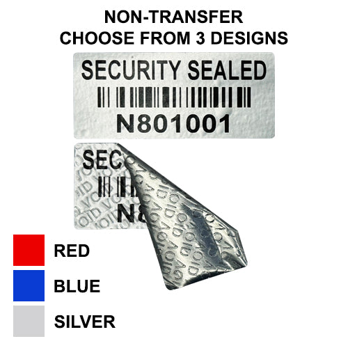 Non Transfer Security Labels (70.0mm x 30.0mm)