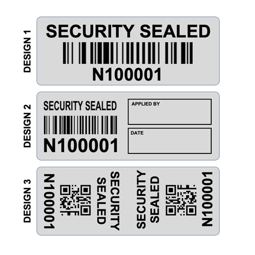 Non Transfer Security Labels (70.0mm x 30.0mm)