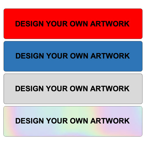 Custom Design Total Transfer Security Labels (100.0mm x 25.0mm)