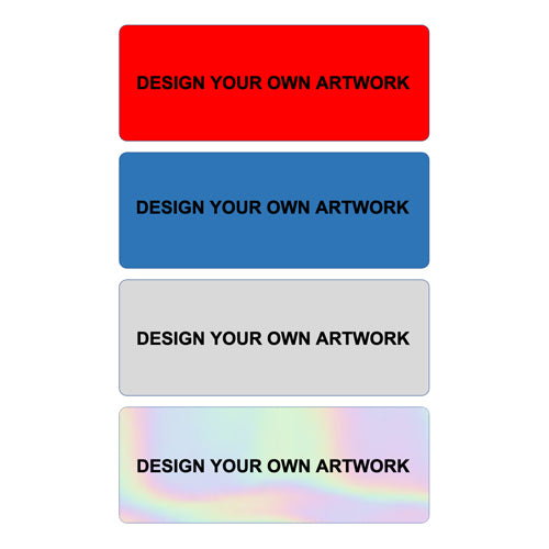 Custom Design Total Transfer Security Labels (70.0mm x 30.0mm)