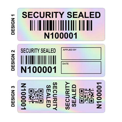 Total Transfer Security Labels (70.0mm x 30.0mm)