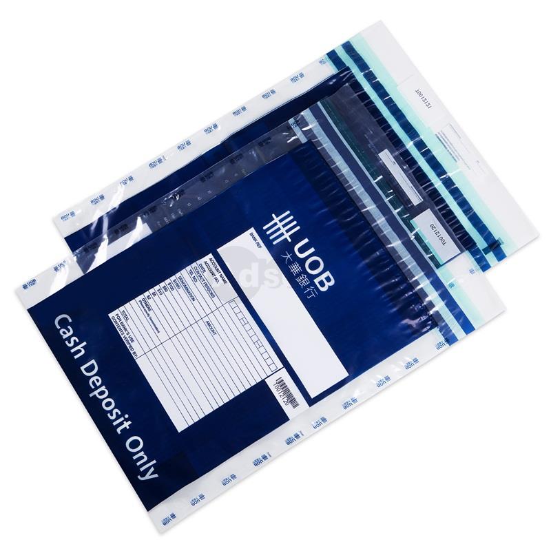 Custom Designed Security Tamper Evident Bags