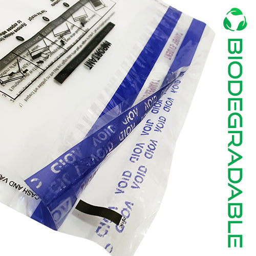Biodegradable Security Bag A4 | Clear