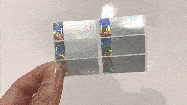 Holographic Tamper Evident Labels